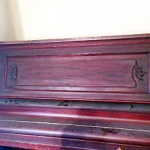 Restorations old piano
