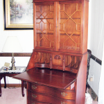 Refinishing antique mahogany secretary desk